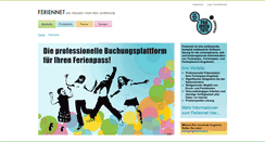 Desktop Screenshot of feriennet.ch